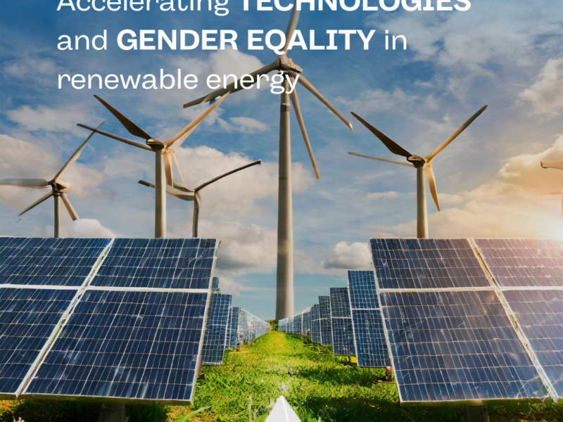 Accelerating Technologies and Gender Equality in Renewable Energy